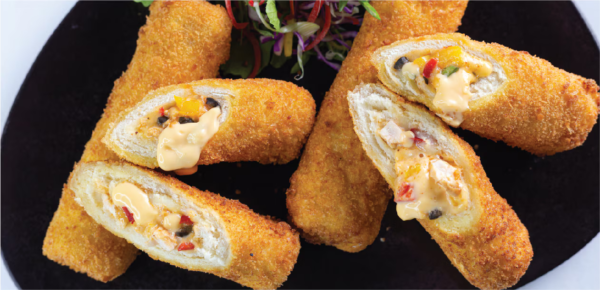 Chicken Mayo Bread Rolls